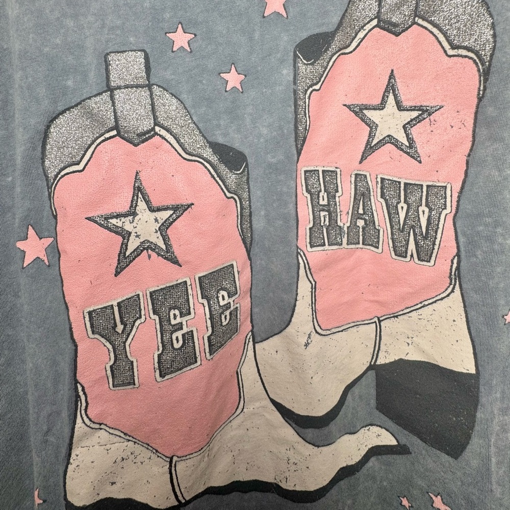 Bravado Gray and Pink Kids Short Sleeve Tee - Picture 2 of 3
